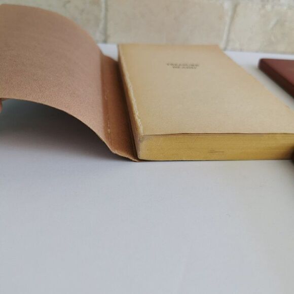 3 Vintage Red Classic Books - DAMAGE - Decorative Book Stack Library Shelf - Picture 5 of 13